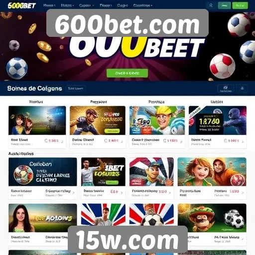 Comparação de bônus e promoções no 600bet